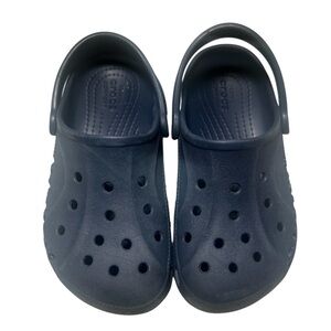 Crocs Navy Blue Baya Clogs